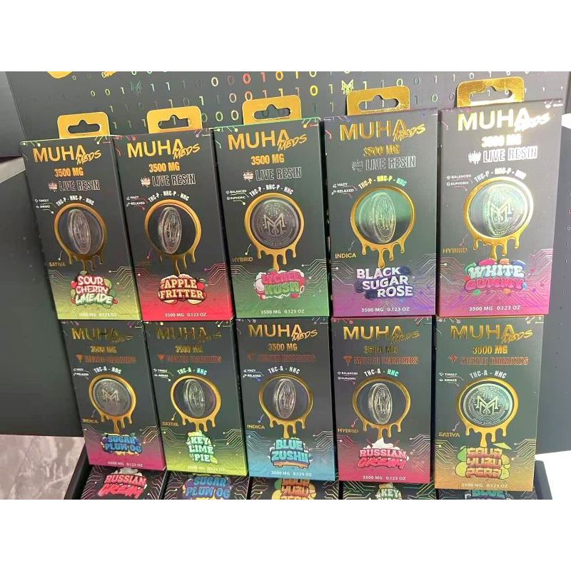 Muha Meds 3.5g Empty Disposable Vape Pen with Packaging